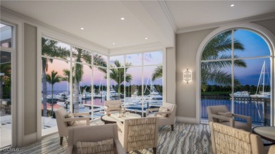 Turnkey 2 Bedroom + Den | 3 Bath Luxury Condo with Panoramic on Gulf Harbour Yacht and Country Club in Florida - for sale on GolfHomes.com, golf home, golf lot