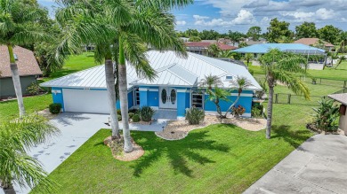 Welcome to your dream home in the heart of Punta Gorda. Step on Deep Creek Golf Club in Florida - for sale on GolfHomes.com, golf home, golf lot