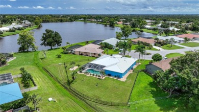 Welcome to your dream home in the heart of Punta Gorda. Step on Deep Creek Golf Club in Florida - for sale on GolfHomes.com, golf home, golf lot