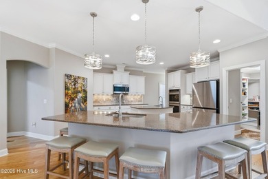 Welcome home to this beautifully maintained 4-bedroom, 4-bath on Compass Pointe Golf Course in North Carolina - for sale on GolfHomes.com, golf home, golf lot