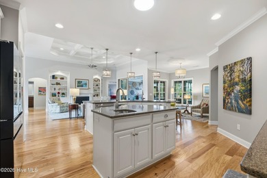 Welcome home to this beautifully maintained 4-bedroom, 4-bath on Compass Pointe Golf Course in North Carolina - for sale on GolfHomes.com, golf home, golf lot