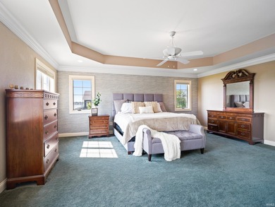 Experience refined waterfront living on Lake Wawasee in this on Wawasee Golf Club in Indiana - for sale on GolfHomes.com, golf home, golf lot