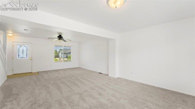 Nestled in the sought-after Woodmen Hills neighborhood, this on Antler Creek Golf Course in Colorado - for sale on GolfHomes.com, golf home, golf lot