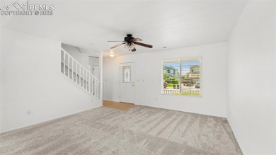 Nestled in the sought-after Woodmen Hills neighborhood, this on Antler Creek Golf Course in Colorado - for sale on GolfHomes.com, golf home, golf lot