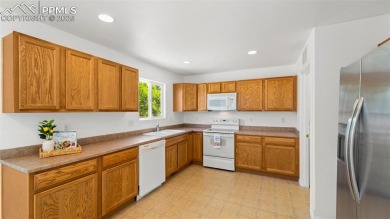 Nestled in the sought-after Woodmen Hills neighborhood, this on Antler Creek Golf Course in Colorado - for sale on GolfHomes.com, golf home, golf lot
