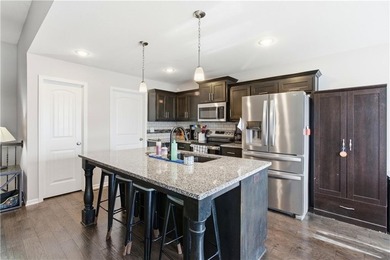 Welcome home to Falcon Lakes! Quick highway access but tucked on Falcon Lakes Golf Course in Kansas - for sale on GolfHomes.com, golf home, golf lot