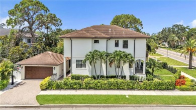 Timeless Modern Mediterranean on Snell Isle.  This 2015 on The Renaisssance Vinoy Golf Club in Florida - for sale on GolfHomes.com, golf home, golf lot
