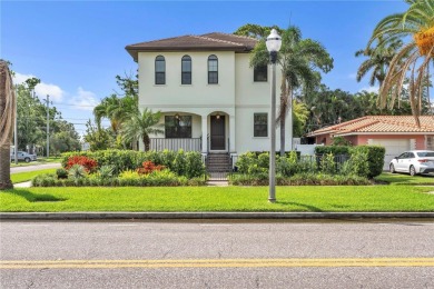 Timeless Modern Mediterranean on Snell Isle.  This 2015 on The Renaisssance Vinoy Golf Club in Florida - for sale on GolfHomes.com, golf home, golf lot