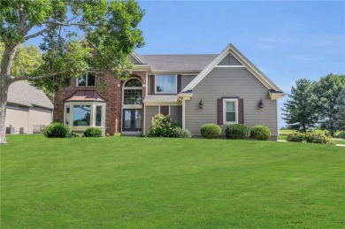 Overlooking the #1 hole of Falcon Ridge Golf Course, this grand on Falcon Ridge Golf Course in Kansas - for sale on GolfHomes.com, golf home, golf lot