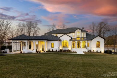 Absolutely stunning...A one of a kind master piece on Lake on Trump National Golf Club Charlotte in North Carolina - for sale on GolfHomes.com, golf home, golf lot