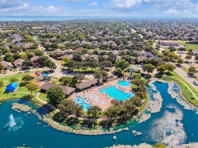 Discover this fantastic home on the 15th green of the WaterView on Jim Boggs in Texas - for sale on GolfHomes.com, golf home, golf lot