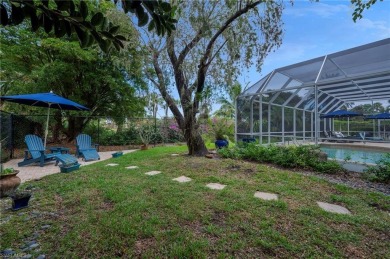 Welcome to this charming 3-bedroom, 2-bathroom pool home located on LaPlaya Golf Club in Florida - for sale on GolfHomes.com, golf home, golf lot