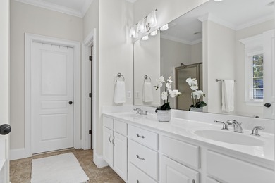 Charming 3-bedroom, 2.5-bath home located in the desirable on Harbor Club Golf and Country Club in Georgia - for sale on GolfHomes.com, golf home, golf lot