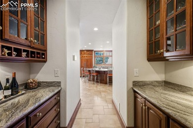 A golfers dream, this extraordinary custom residence backs to on Broadmoor Golf Club in Colorado - for sale on GolfHomes.com, golf home, golf lot