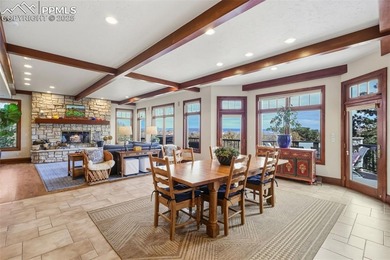 A golfers dream, this extraordinary custom residence backs to on Broadmoor Golf Club in Colorado - for sale on GolfHomes.com, golf home, golf lot