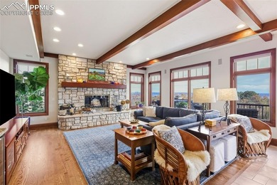 A golfers dream, this extraordinary custom residence backs to on Broadmoor Golf Club in Colorado - for sale on GolfHomes.com, golf home, golf lot
