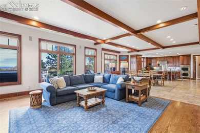 A golfers dream, this extraordinary custom residence backs to on Broadmoor Golf Club in Colorado - for sale on GolfHomes.com, golf home, golf lot