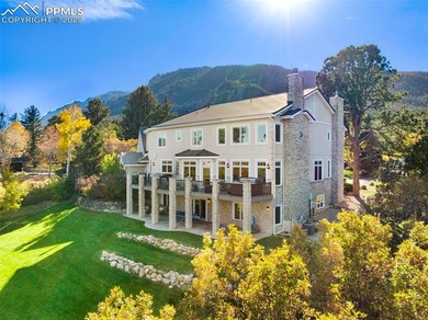 A golfers dream, this extraordinary custom residence backs to on Broadmoor Golf Club in Colorado - for sale on GolfHomes.com, golf home, golf lot