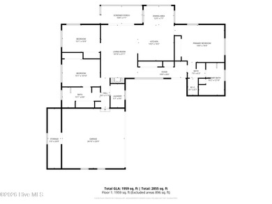 Located in Star Hill, this one-level home on the golf course on Star Hill Golf Club  in North Carolina - for sale on GolfHomes.com, golf home, golf lot