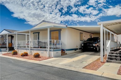 Own a rare gem in Desert Greens Pahrump! This immaculate 2005 on Desert Greens Golf Course in Nevada - for sale on GolfHomes.com, golf home, golf lot