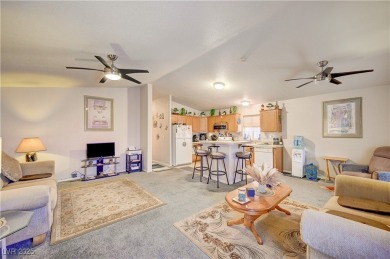 Own a rare gem in Desert Greens Pahrump! This immaculate 2005 on Desert Greens Golf Course in Nevada - for sale on GolfHomes.com, golf home, golf lot