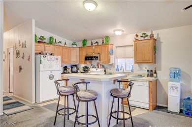 Own a rare gem in Desert Greens Pahrump! This immaculate 2005 on Desert Greens Golf Course in Nevada - for sale on GolfHomes.com, golf home, golf lot