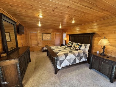 Charming Mountain Cabin with Views, Hot Tub & STR Income on Bent Creek Golf Course in Tennessee - for sale on GolfHomes.com, golf home, golf lot