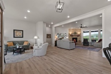 This stunning 4-bedroom, 2.5 bath home is perfectly situated on on Wolf Ridge Golf Course in Oklahoma - for sale on GolfHomes.com, golf home, golf lot