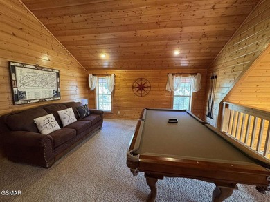 Charming Mountain Cabin with Views, Hot Tub & STR Income on Bent Creek Golf Course in Tennessee - for sale on GolfHomes.com, golf home, golf lot