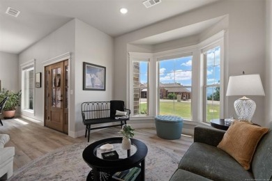 This stunning 4-bedroom, 2.5 bath home is perfectly situated on on Wolf Ridge Golf Course in Oklahoma - for sale on GolfHomes.com, golf home, golf lot