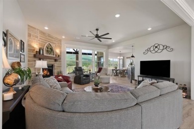 This stunning 4-bedroom, 2.5 bath home is perfectly situated on on Wolf Ridge Golf Course in Oklahoma - for sale on GolfHomes.com, golf home, golf lot