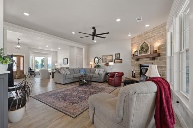 This stunning 4-bedroom, 2.5 bath home is perfectly situated on on Wolf Ridge Golf Course in Oklahoma - for sale on GolfHomes.com, golf home, golf lot