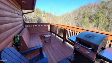 Charming Mountain Cabin with Views, Hot Tub & STR Income on Bent Creek Golf Course in Tennessee - for sale on GolfHomes.com, golf home, golf lot