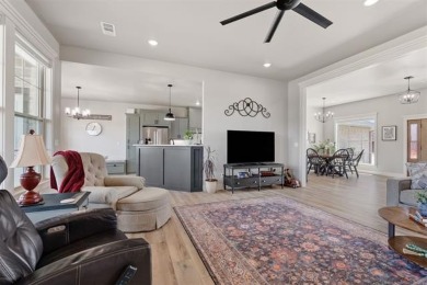 This stunning 4-bedroom, 2.5 bath home is perfectly situated on on Wolf Ridge Golf Course in Oklahoma - for sale on GolfHomes.com, golf home, golf lot