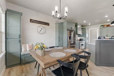 This stunning 4-bedroom, 2.5 bath home is perfectly situated on on Wolf Ridge Golf Course in Oklahoma - for sale on GolfHomes.com, golf home, golf lot