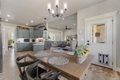 This stunning 4-bedroom, 2.5 bath home is perfectly situated on on Wolf Ridge Golf Course in Oklahoma - for sale on GolfHomes.com, golf home, golf lot