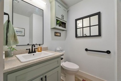 This stunning 4-bedroom, 2.5 bath home is perfectly situated on on Wolf Ridge Golf Course in Oklahoma - for sale on GolfHomes.com, golf home, golf lot