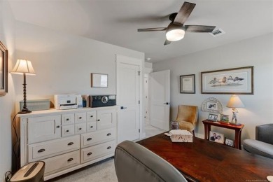 This stunning 4-bedroom, 2.5 bath home is perfectly situated on on Wolf Ridge Golf Course in Oklahoma - for sale on GolfHomes.com, golf home, golf lot