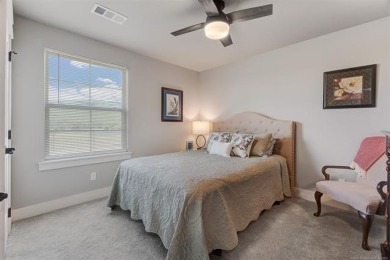 This stunning 4-bedroom, 2.5 bath home is perfectly situated on on Wolf Ridge Golf Course in Oklahoma - for sale on GolfHomes.com, golf home, golf lot