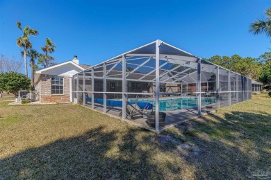 Situated on Hole 16 of Tiger Point Golf Course, this 4 bedroom on Tiger Point Golf and Country Club in Florida - for sale on GolfHomes.com, golf home, golf lot