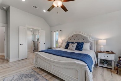 This stunning 4-bedroom, 2.5 bath home is perfectly situated on on Wolf Ridge Golf Course in Oklahoma - for sale on GolfHomes.com, golf home, golf lot