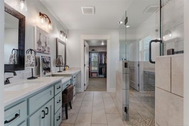 This stunning 4-bedroom, 2.5 bath home is perfectly situated on on Wolf Ridge Golf Course in Oklahoma - for sale on GolfHomes.com, golf home, golf lot
