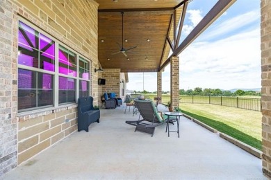 This stunning 4-bedroom, 2.5 bath home is perfectly situated on on Wolf Ridge Golf Course in Oklahoma - for sale on GolfHomes.com, golf home, golf lot