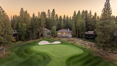 Nestled on the 1st hole with serene views of perfectly manicured on Broken Top Club in Oregon - for sale on GolfHomes.com, golf home, golf lot