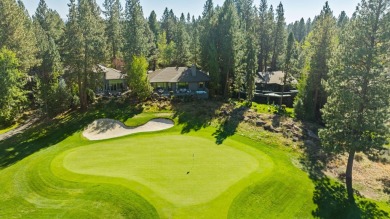 Nestled on the 1st hole with serene views of perfectly manicured on Broken Top Club in Oregon - for sale on GolfHomes.com, golf home, golf lot