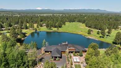 Nestled on the 1st hole with serene views of perfectly manicured on Broken Top Club in Oregon - for sale on GolfHomes.com, golf home, golf lot