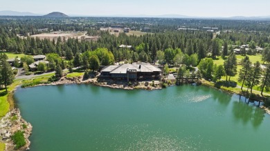 Nestled on the 1st hole with serene views of perfectly manicured on Broken Top Club in Oregon - for sale on GolfHomes.com, golf home, golf lot