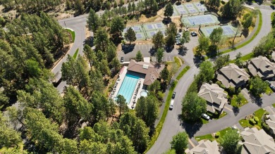 Nestled on the 1st hole with serene views of perfectly manicured on Broken Top Club in Oregon - for sale on GolfHomes.com, golf home, golf lot