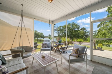 FRONT ROW SEATS TO A LAKE VIEW! Looking for one-level living on Lakeshore Golf Course in North Carolina - for sale on GolfHomes.com, golf home, golf lot