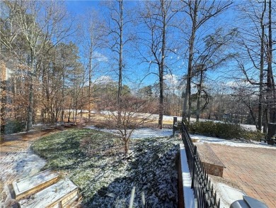 A RARE FIND! This four-sided brick RANCH-style residence with on Laurel Springs Golf Club in Georgia - for sale on GolfHomes.com, golf home, golf lot